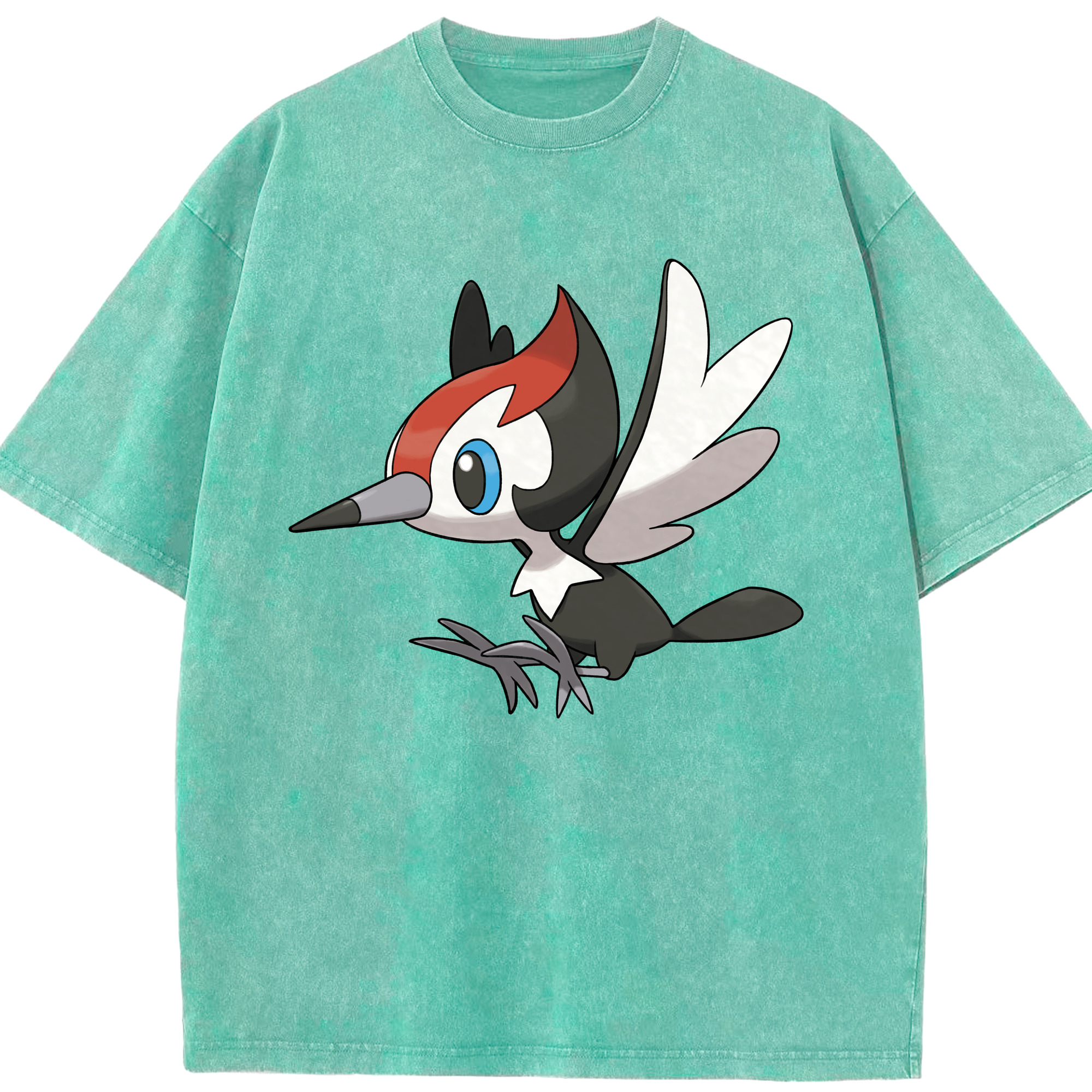 （画像用） ポケットモンスター Pokémon 綿100% ヴィンテージ風 半袖Tシャツ（フロントプリント）